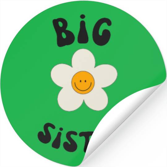 Big sister design Stickers