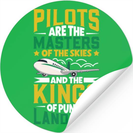 Pilot Aviation Airplane Airline Future Pilots Stickers