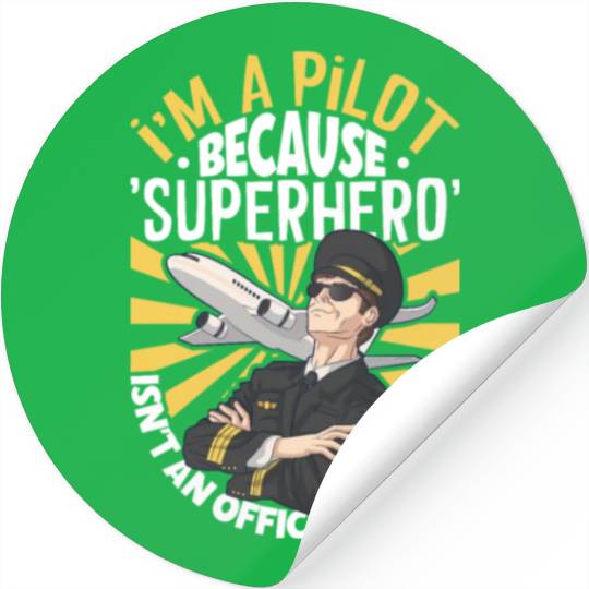 Pilot Aviation Airplane Airline Future Pilots Stickers