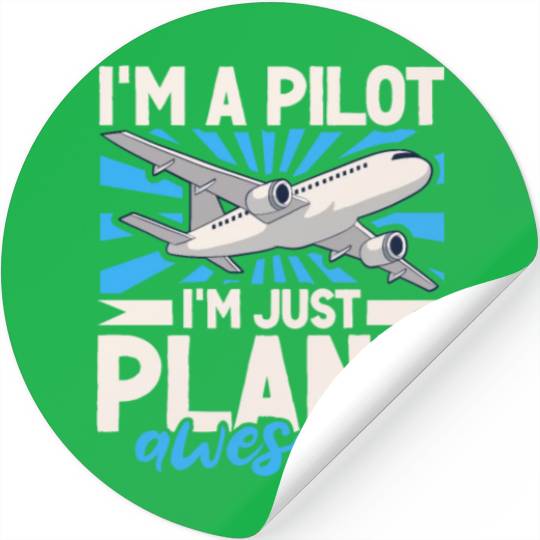 Pilot Aviation Airplane Airline Future Pilots Stickers