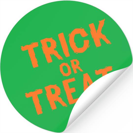 Trick or treat Stickers