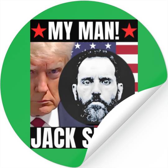 The Battle of Ideals: Trump versus Jack. Stickers