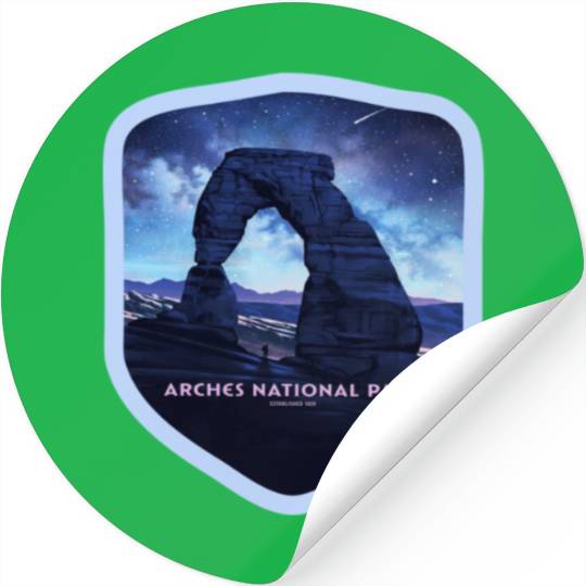 Arches National Park Stickers Stickers