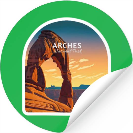 Arches National Park Stickers
