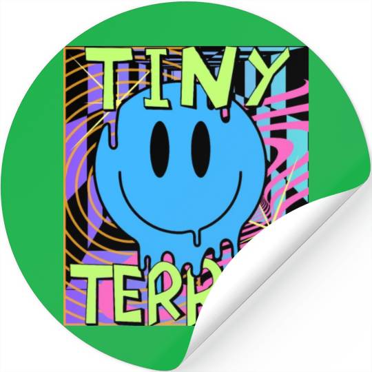 Tiny Terror Streetwear Stickers All Neon Colors