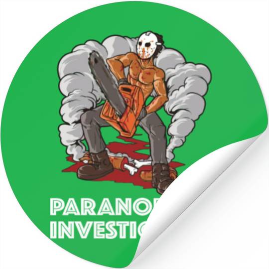 Ghost Hunting Paranormal Investigator Stickers