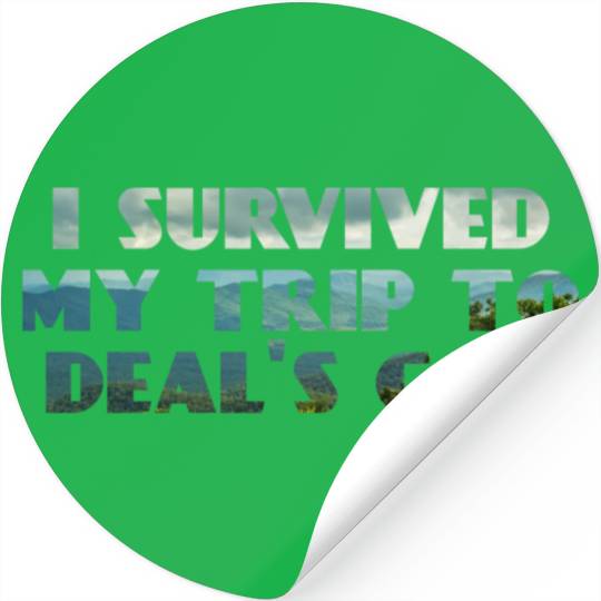 I Survived My Trip To Deals Gap Funny Deals Trip Stickers