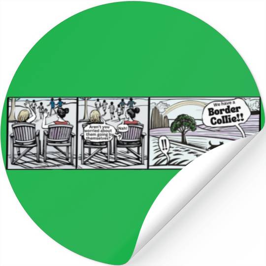 LoveDog Lane Comics Stickers