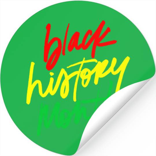 Black History Month Stickers