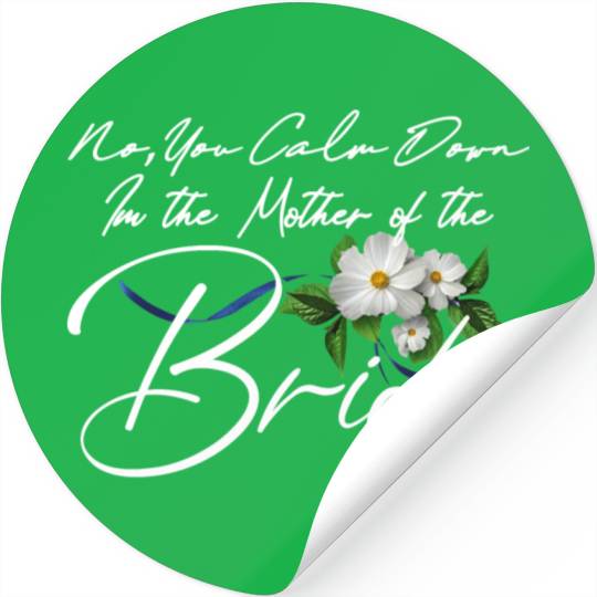 Mother of the Bride Design Stickers