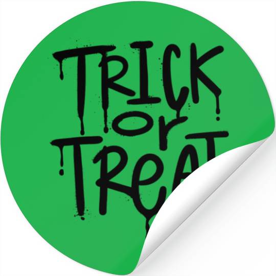 Trick or Treat Halloween Stickers