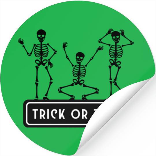 Trick or Treat Stickers