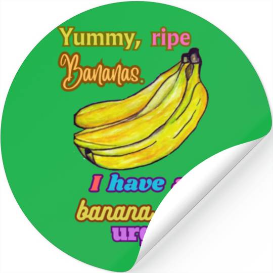 Banana Split Stickers