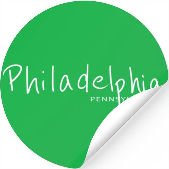 Philadelphia Pennsylvania USA Stickers
