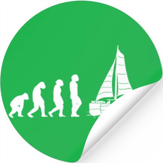 Catamaran-Sailing Yachting-Sailor Evolution Stickers
