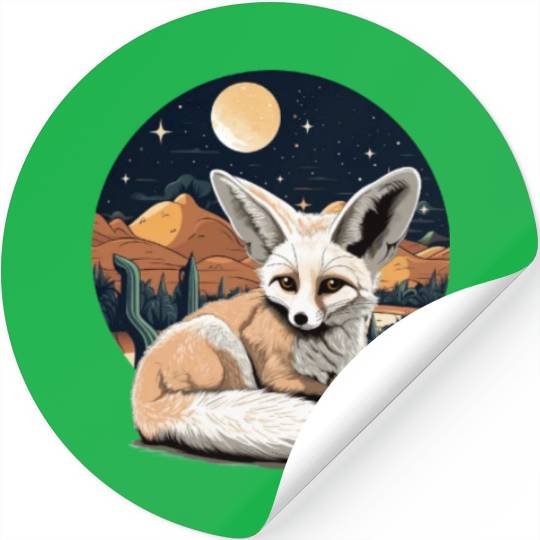 Fennec Fox Stickers