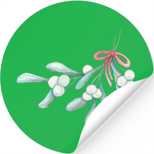 Fresh Mistletoe Bundle - Holiday Tradition Stickers