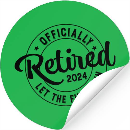 Retired nurse 2024 Stickers