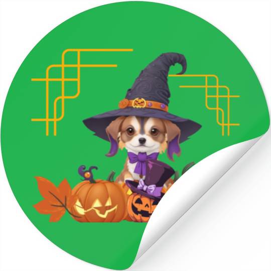 "Howdy Pumpkin Pal" Stickers