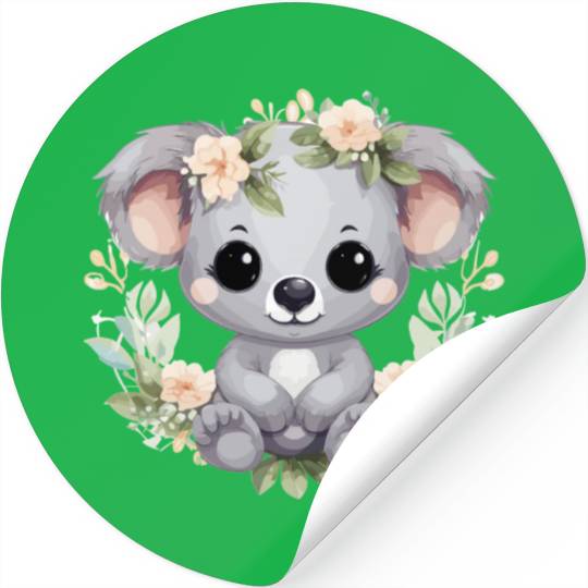 Blossom with Cuteness Stickers