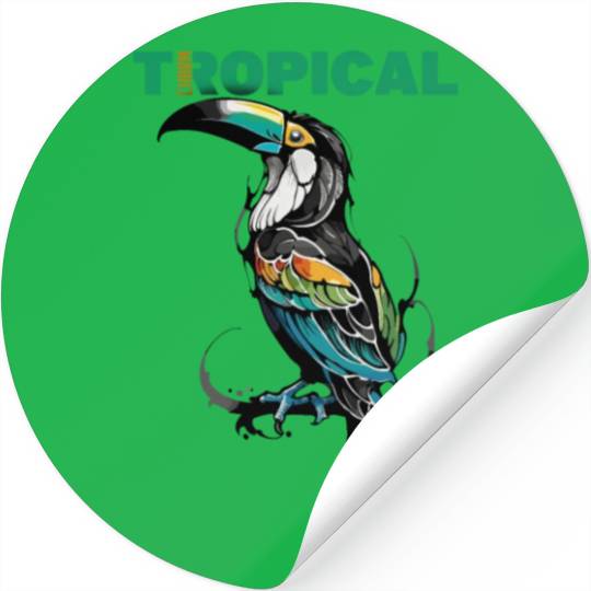 Tropical Charm: Toucan Paradise Stickers