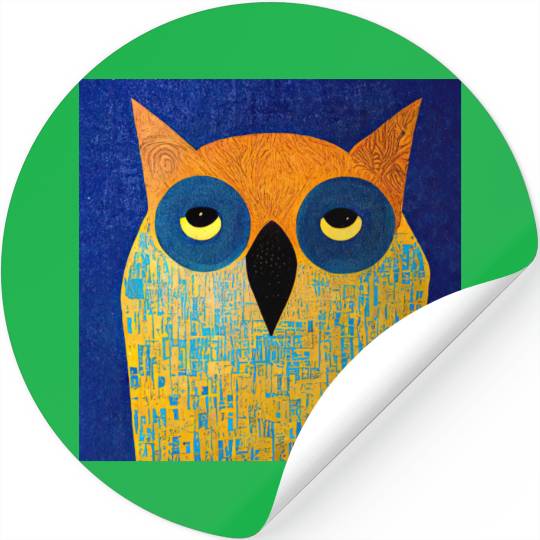 Mod Owl: Bored Owl Stickers