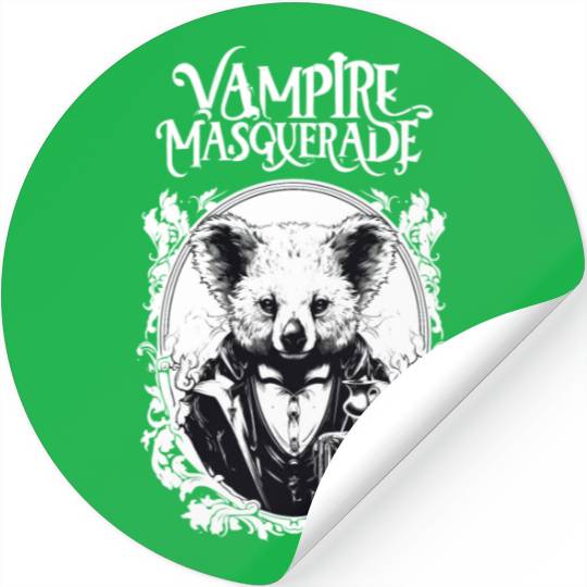 Vampire Masquerade Stickers