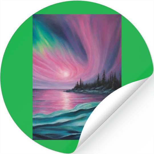 Northern lights Stickers