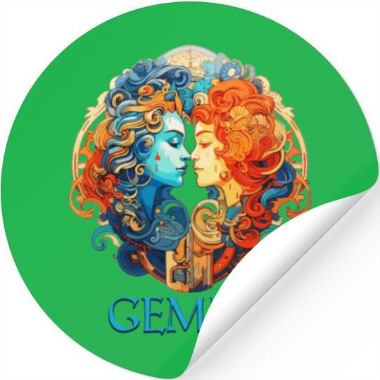 Embrace Your Gemini Identity: Gemini Zodiac Stickers