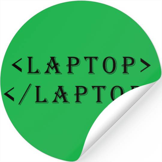Computer. Latop code Stickers