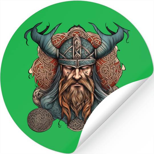 Viking / Odin / Thor / Celtic / Helmet / Nordic Stickers