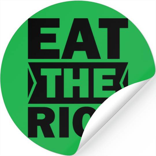 President Shawn Fain Eat The Rich UAW Stickers