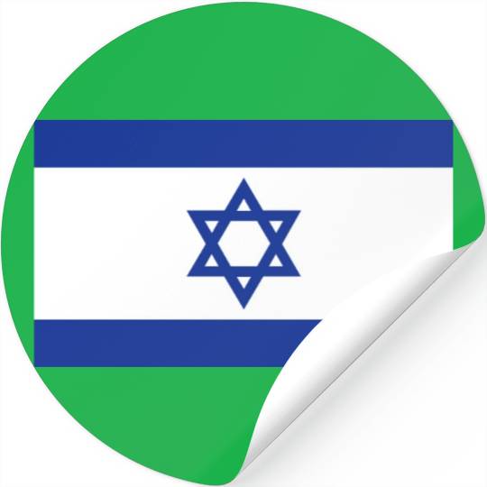 Flag of Israel X 300 Stickers