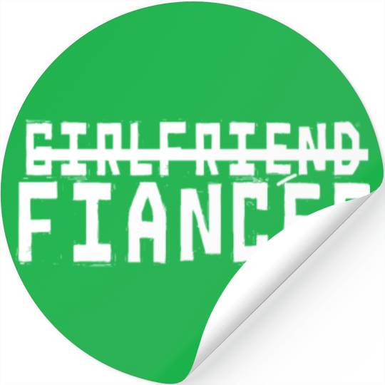 Girlfriend Fiancee Couple Engagement Engaged Stickers