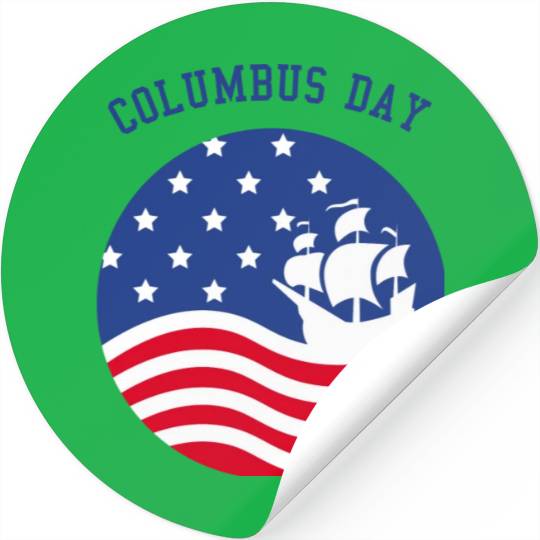 COLUMBUS DAY Stickers