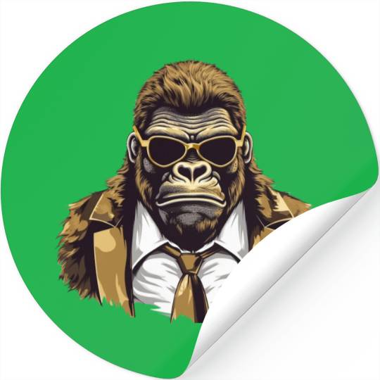 Mafia gorilla Stickers