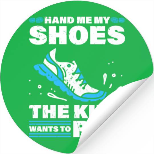 Cross Country Spikes Men XC Runner Stickers