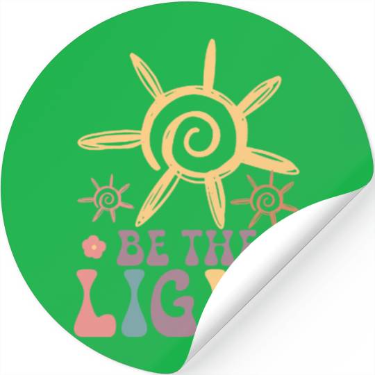BE THE LIGHT Stickers
