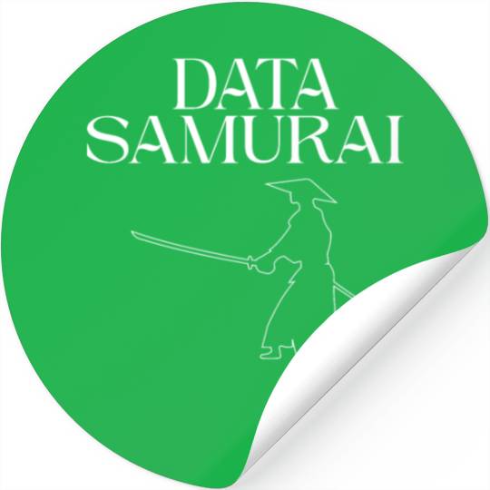 Data Science Analyst Data Scientist Data SAMURAI Stickers
