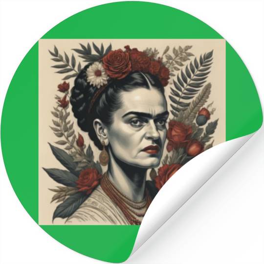 frida khalos Mug,Frida Khalo flower mug Stickers