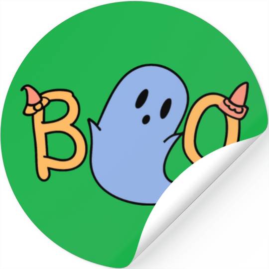 Halloween Cute Ghost Stickers