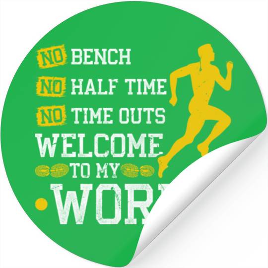 Cross Country Running Stickers