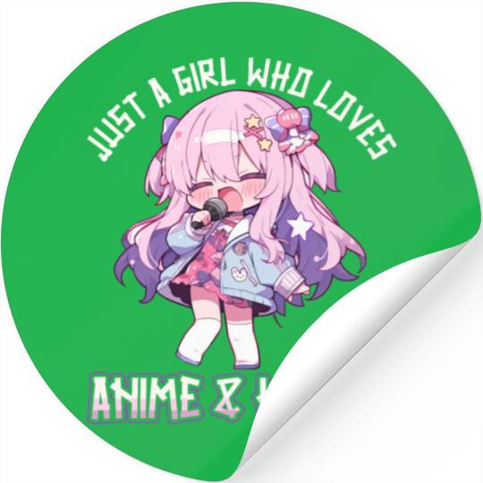 Just a Girl who loves Anime and K-Pop Stickers