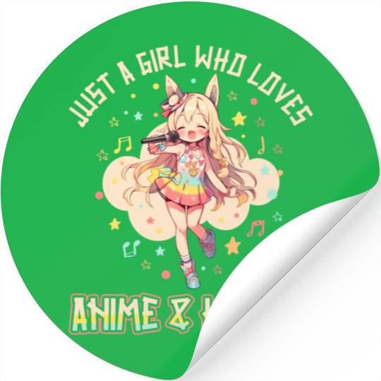 Just a Girl who loves Anime and K-Pop Stickers