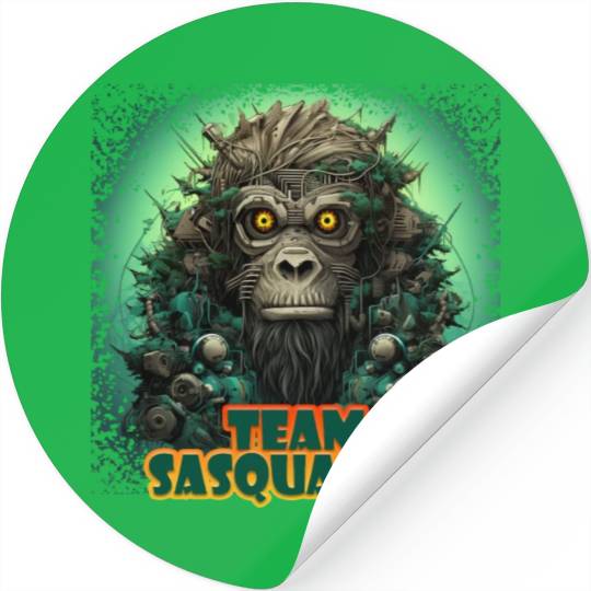 Team Sasquatch Stickers