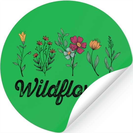 Wildflower 1 Stickers