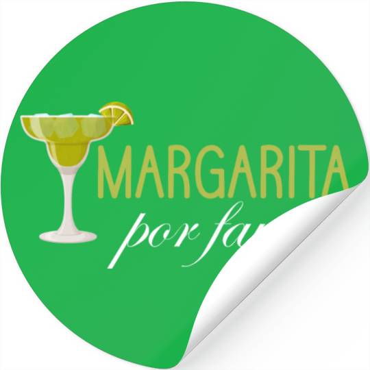 Margarita Por Favor Mexico Siesta Festivals Stickers