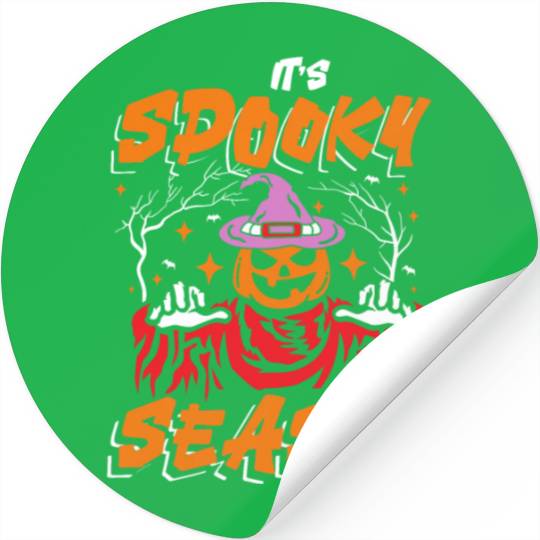 It's spooky season | scary halloween fun Stickers
