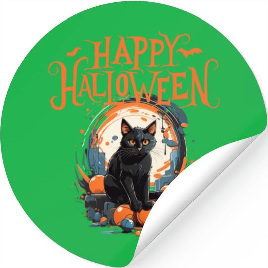Midnight Whiskers! Stickers