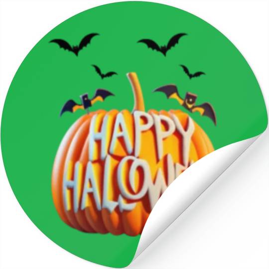 Happy Halloween Stickers